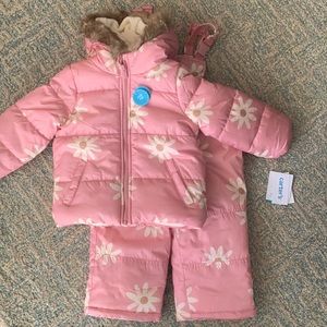 NWT carters coat and snow pants! Size:2T